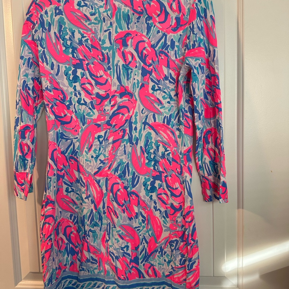 Lilly Pulitzer Colorful Long Sleeve Dress